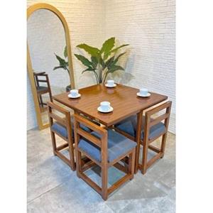 میز ناهار خوری ۴نفره چوبی کمجا جدید