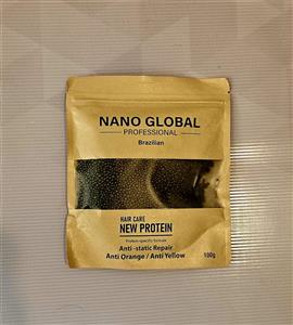 پروتئین موی(خاویار مو) نانوگلوبال Nanoglobal hair protein (hair caviar) pحجم 100 گرم