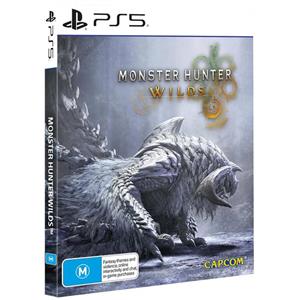 Monster Hunter Wilds Steelbook Edition  PS5 بازی مانستر هانتر وایلدز