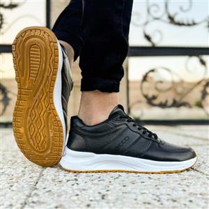 کتانی مردانه اکو  مشکی کد 24079