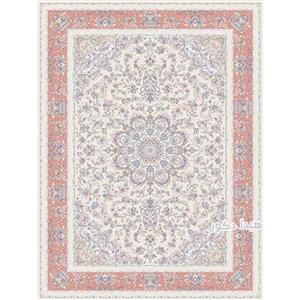 فرش ماشینی طرح هرمز با حاشیه پوست پیازی کد 11402