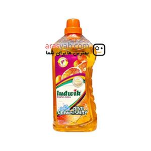 مایع کف شور لودویک Ludwik حاوی جوش شیرین حجم 1 لیتر
