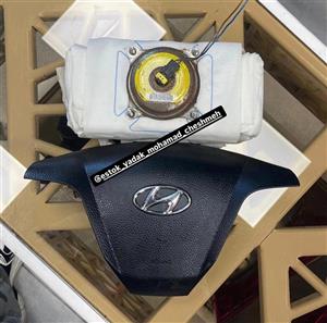 ایربگ فرمان و داشبورد هیوندای سانتافه ۲۰۱۵