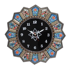ساعت دیواری خاتم کاری کد 381