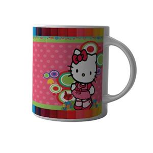 ماگ چاپلینو طرح کودکانه Hello Kitty سلام کیتی  – M214