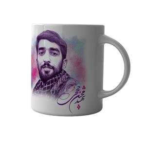 ماگ چاپلینو طرح شهید محسن حججی – M059