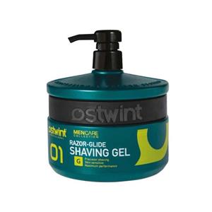 ژل اصلاح معطر 01 استوینت Ostwint سبز با رایحه جذاب خنک حجم 1000 میل