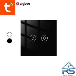 کلید هوشمند دو پل مربع Zigbee