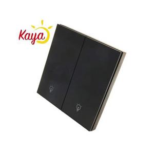 کلید دو پل هوشمند پیانویی TUYA – Wi Fi