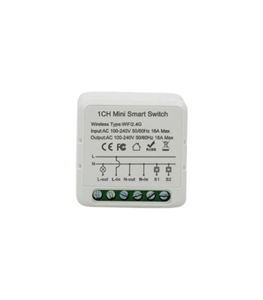 رله تک کانال پشت کلیدی WiFi+RF برند Tuya 