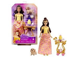 عروسک 30 سانتی پرنسس بل به همراه ترولی چای خوری Disney