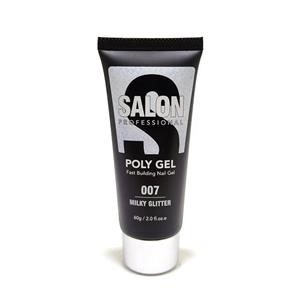 پلی ژل سالن شماره MILKY GLITTER 07 حجم 60 میل