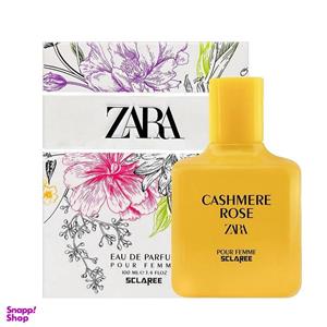 ادوپرفیوم زنانه مدل Cashmer Rose Zara اسکلاره حجم 100 میلی لیتر 