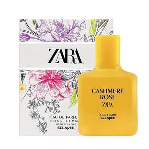 ادوپرفیوم زنانه مدل Cashmer Rose Zara اسکلاره حجم 100 میلی لیتر 