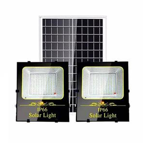 پروژکتور دوبل 160 وات خورشیدی Solar Light