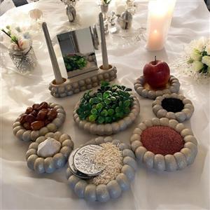 هفت سین سنگ مصنوعی طرح مروارید