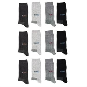 پک 12 جفتی جوراب مردانه مدل ضد حساسیت آنتی باکتریال  ( خرده و عمده )