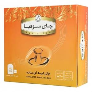 چای کیسه ای ساده سوفیا - 2 گرم بسته 100 عددی