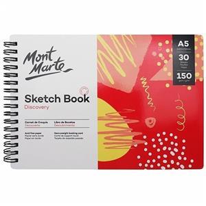 دفتر اسکیس ۱۵۰ گرم مونمارت 30 برگ سایز A5 کد MSB0120