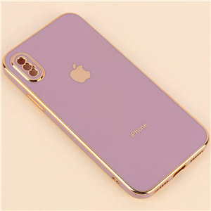 قاب آیفون ایکس و ایکس اس مدل براق My Case محافظ لنزدارiPhone X / XS
