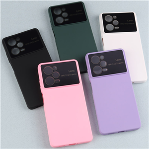 قاب شیائومی پوکو ایکس 5 پرو  Poco X5 Pro مدل سیلیکونی Lens Aperture محافظ لنزدار