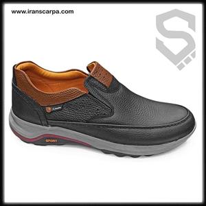 کفش چرم مردانه مدل پاریس کشی