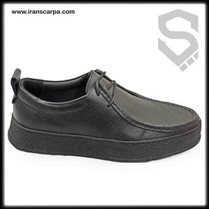 کفش چرم مردانه کالج مدل ایشا