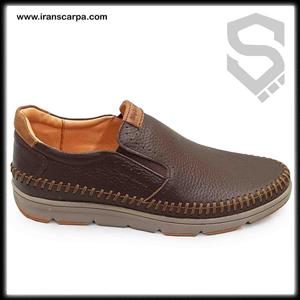 کفش چرم مردانه روزمره مدل آدورا