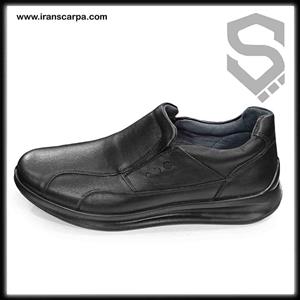 کفش چرم مردانه طبی مدل لاین