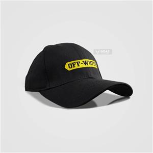 کلاه کپ مشکی off-white اسپرت کد90