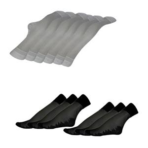 جوراب زنانه سما مدل پارزین رنگ سفید و مشکی بسته 12 جفتی