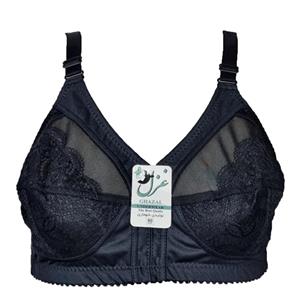 سوتین دانتل دور پرلون بالا گیپور غزل کد 2163