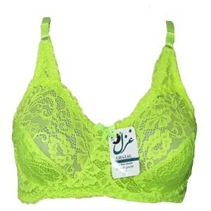 سوتین دانتل فنردار بالا گیپور غزل کد 2182