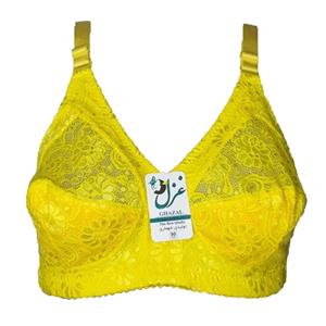 سوتین دانتل زیرنخ گلی غزل کد 2165