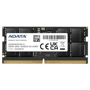 رم لپ تاپ adata ای دیتا  16GB 4800MHz DDR5 so-dimm