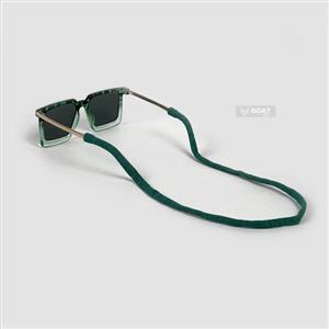 بند عینک جورابی کشبافت سبز کد 2001