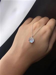 گردنبند مینیمال مدل ماه و ستاره کد ۱۲۸۷