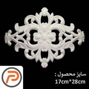 گل تزئینی طرح منبت pvc کد P23