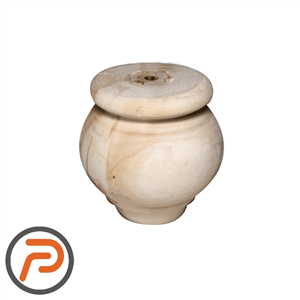 پایه چوبی توپی گرد 8 سانتیمتر