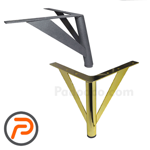 پایه فلزی مدل F ارتفاع 16 سانتیمتر