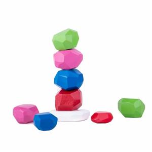 اسباب بازی چوبی سنگ های تعادلی چیاکو