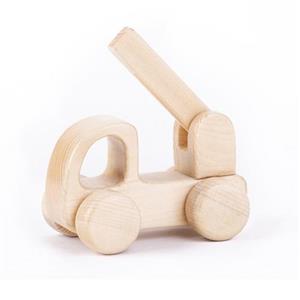 اسباب بازی جرثقیل چوبی ساخته شده از چوب کاج کد da06