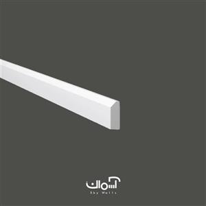 قرنیز مدرن 4 سانتی سفید بلژیکی
