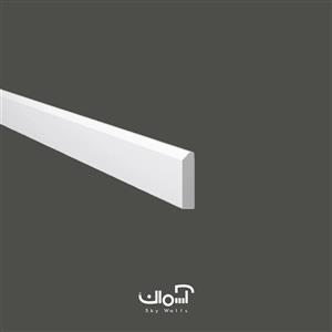 قرنیز مدرن 6 سانتی سفید بلژیکی