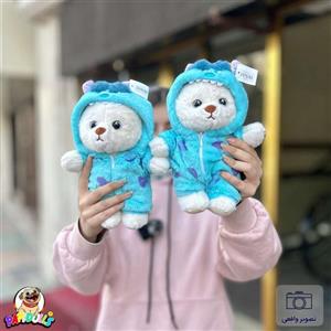 عروسک خرس لباس سالیوان ایستاده کد pol-۶۴۳