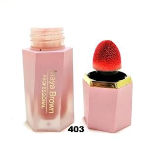 رژگونه مایع مایابراون کد Maya Brown 403