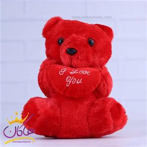 عروسک خرس و قلب قرمز | 200/1