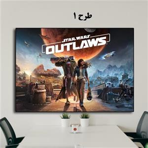 تابلو بازی Star Wars Outlaws کد SKU-19409