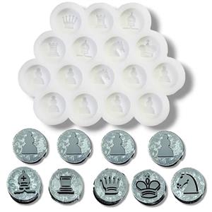 قالب سیلیکونی مهره شطرنج