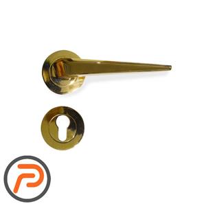 دستگیره پلاک رزت برند تیرکس رنگ طلایی مدل TR100